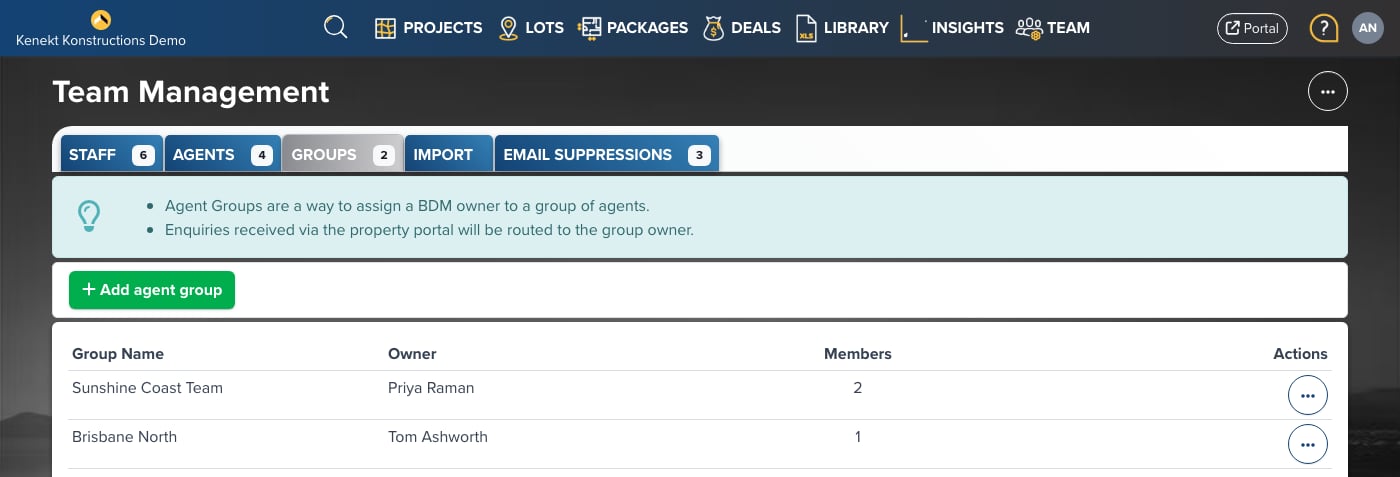 User Groups