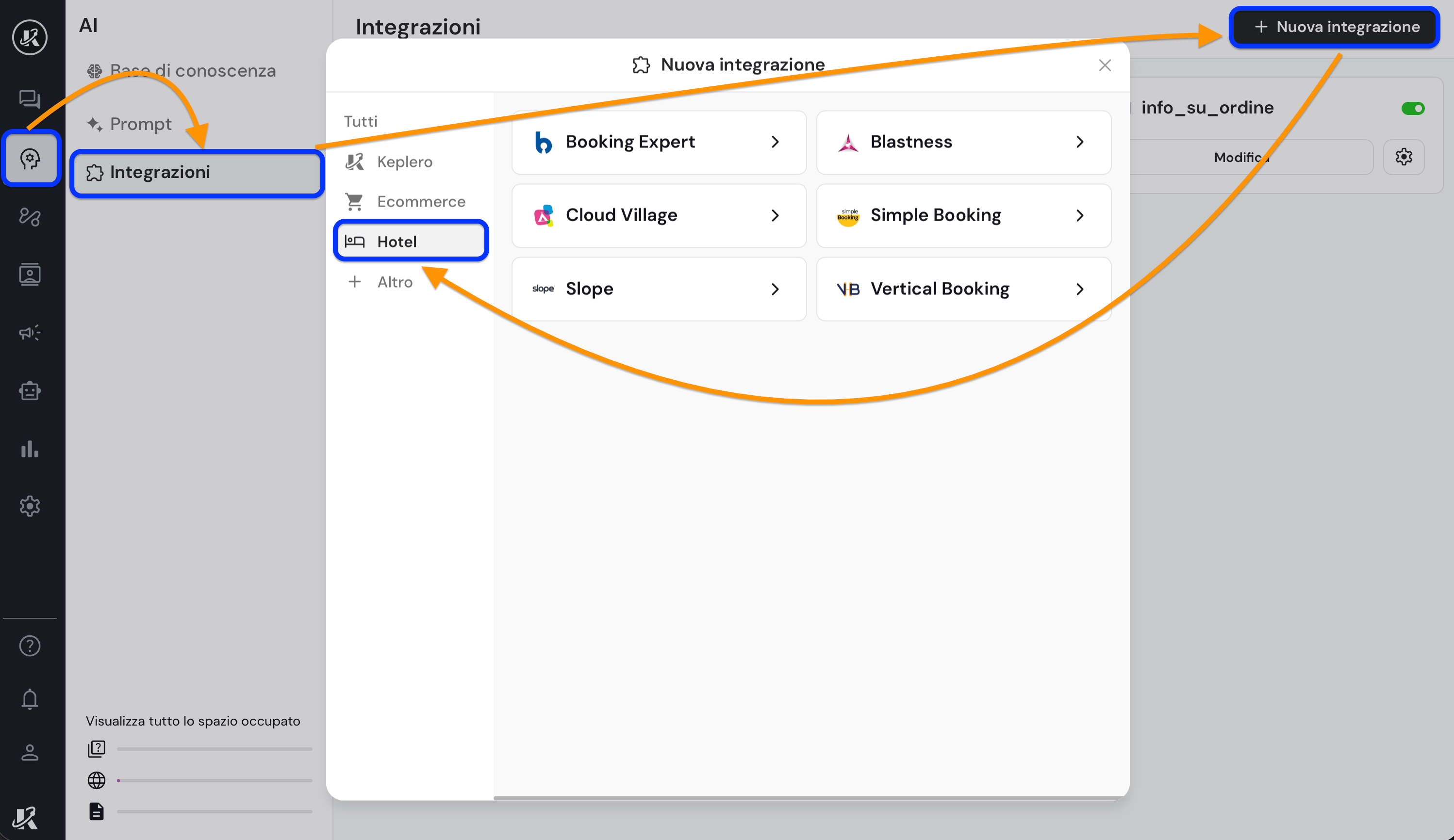 Vertical Booking