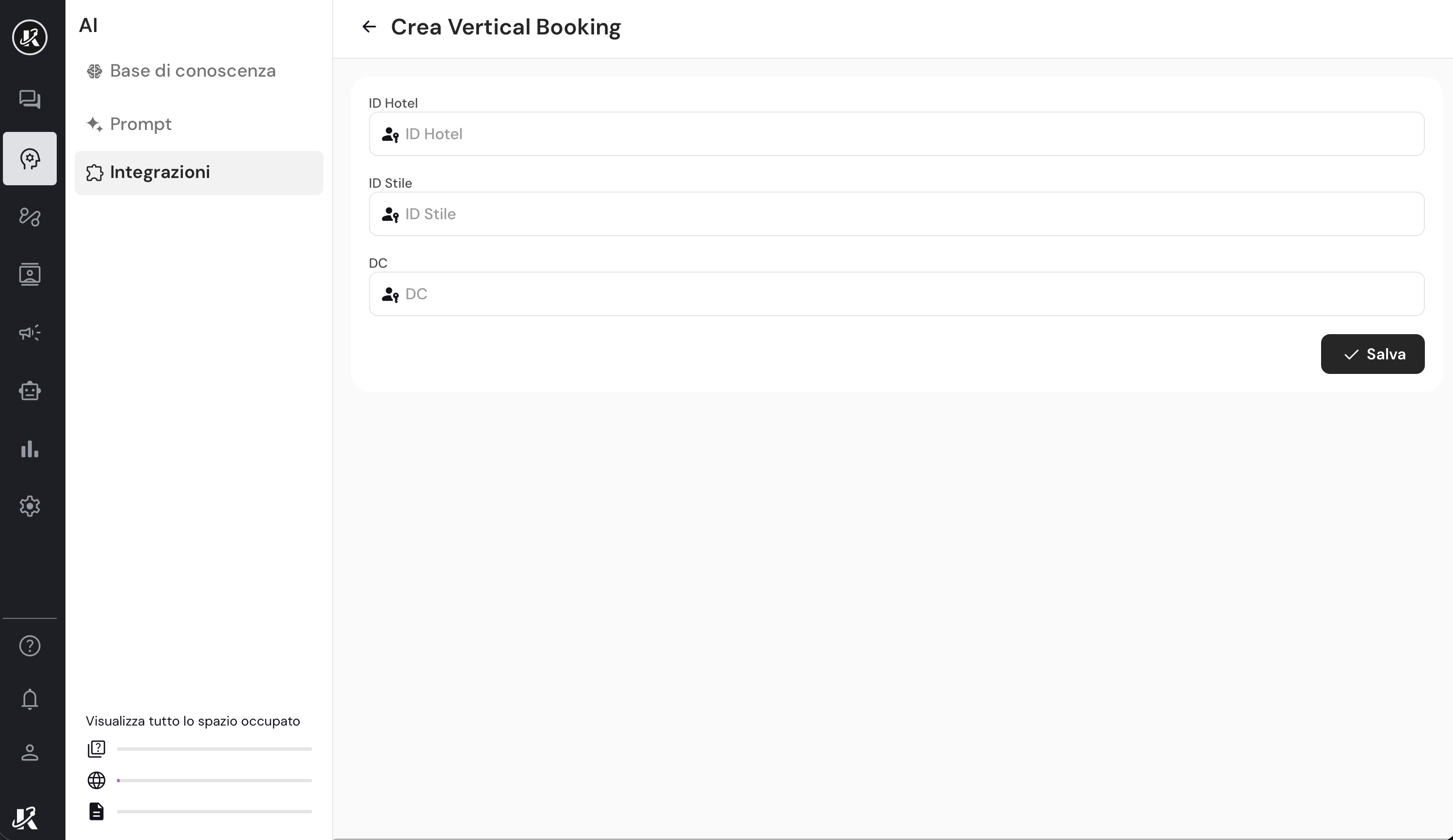 Vertical Booking