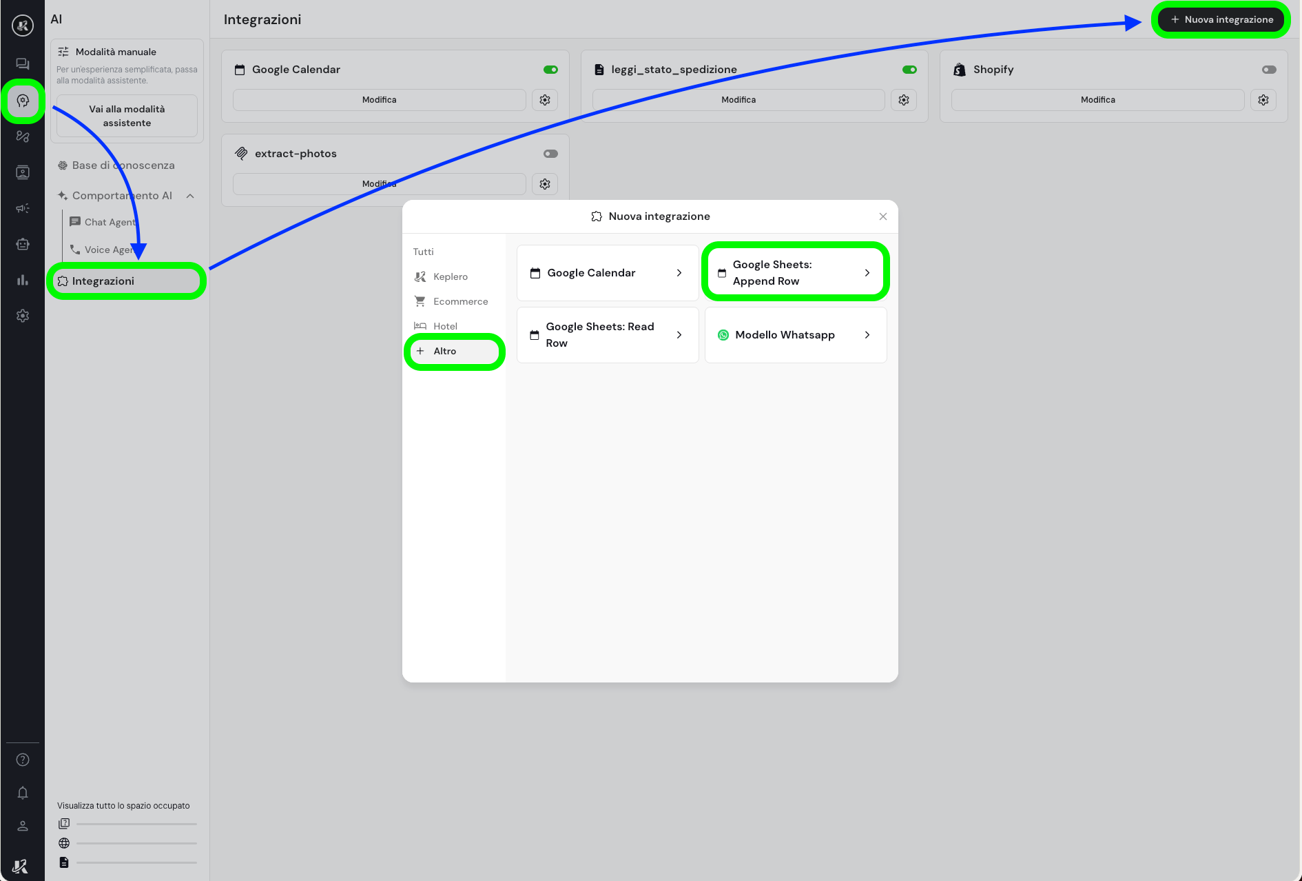 Google Sheet: Append Row
