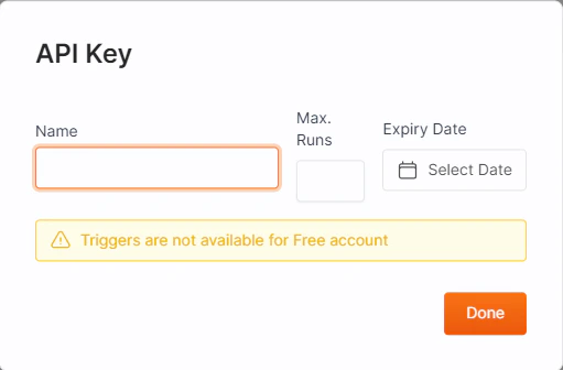 API Key