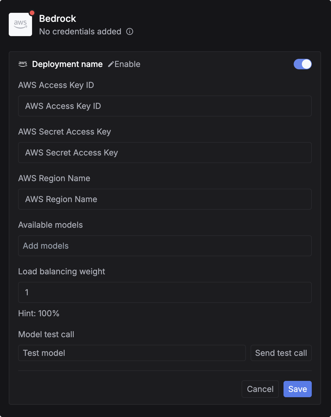 Dashboard Page