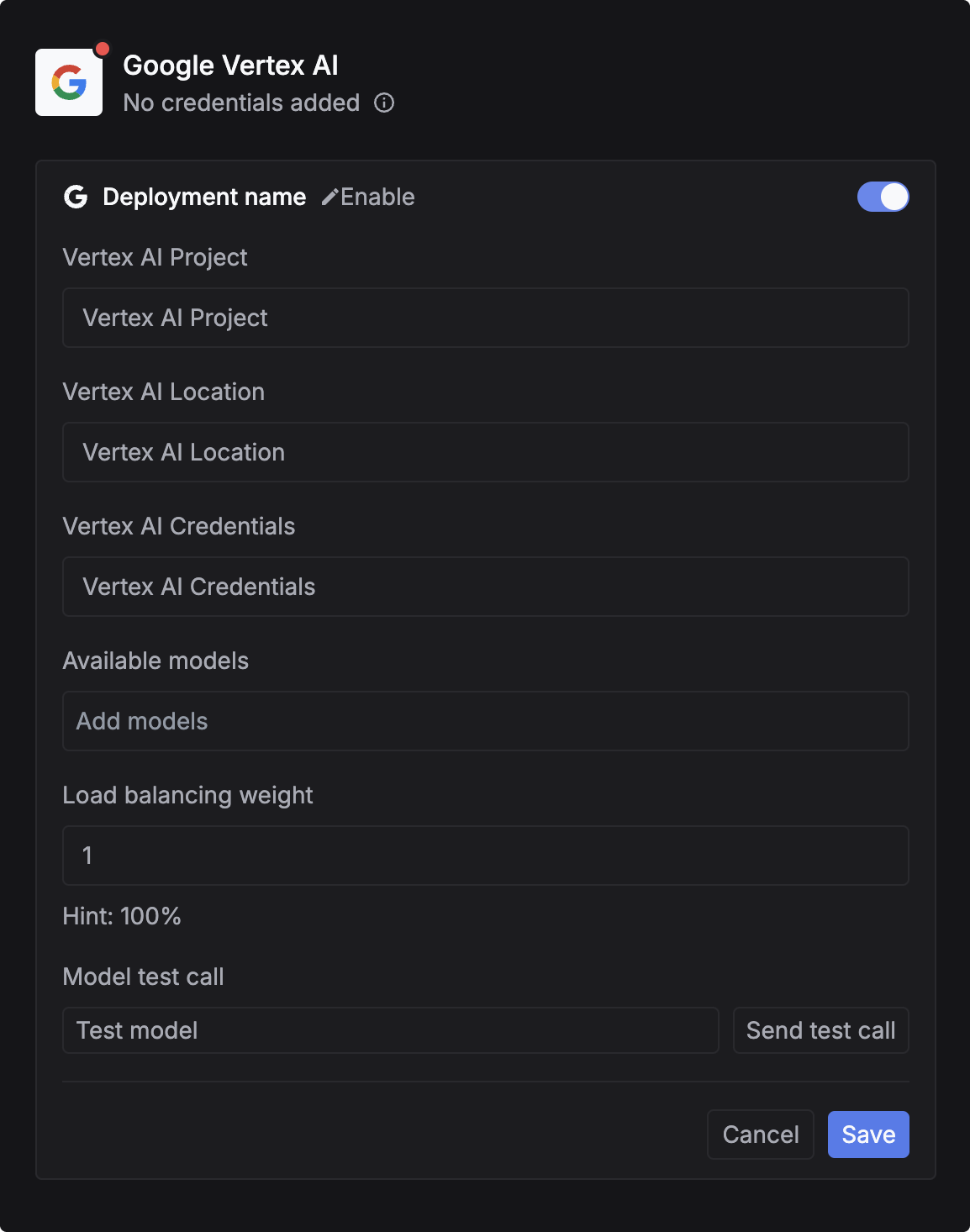 Dashboard Page
