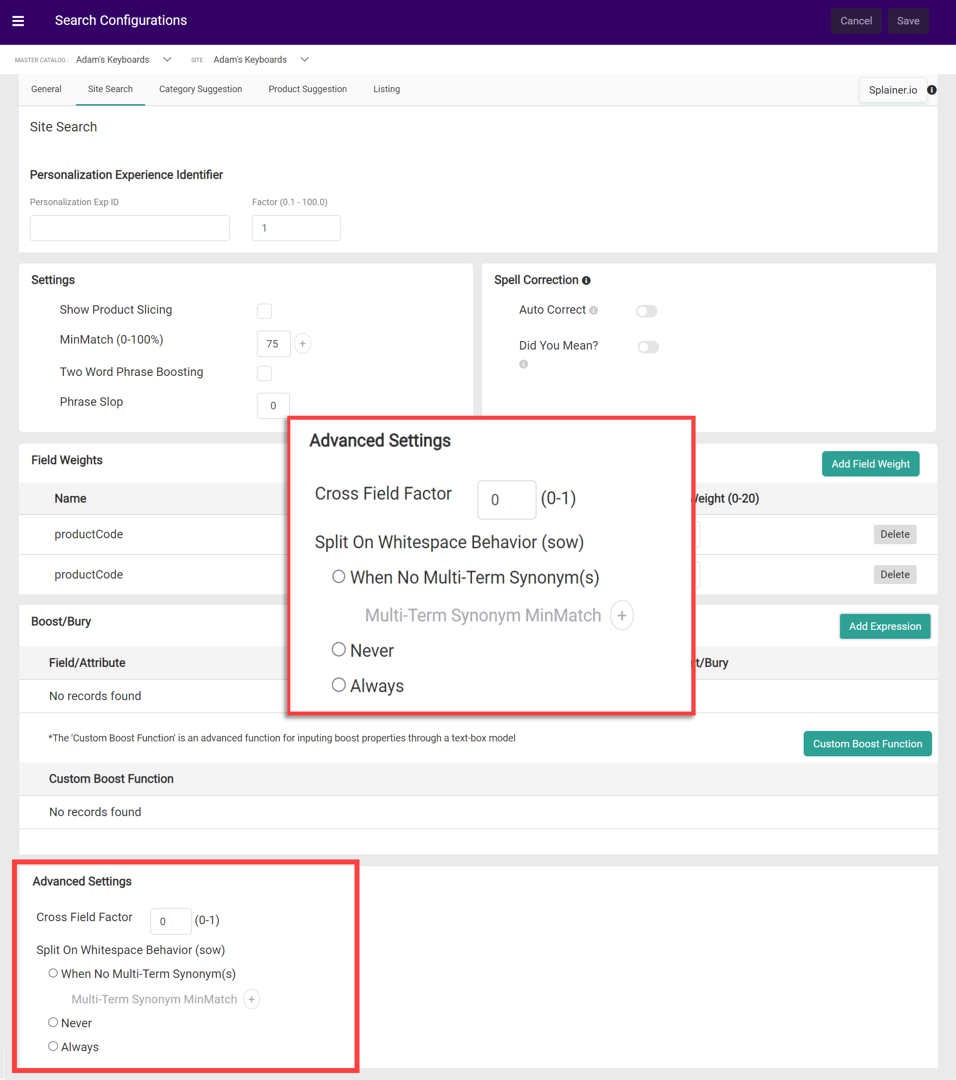 Whitespace - Kibo Documentation
