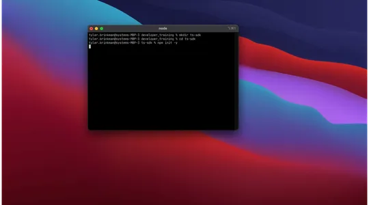 dev-training-typescript-sdk-setup
