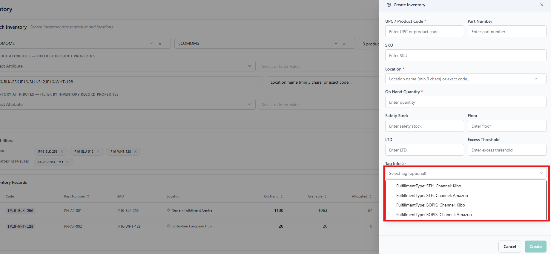 Apply Tags Create Inventory