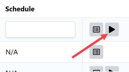 A callout of the play button