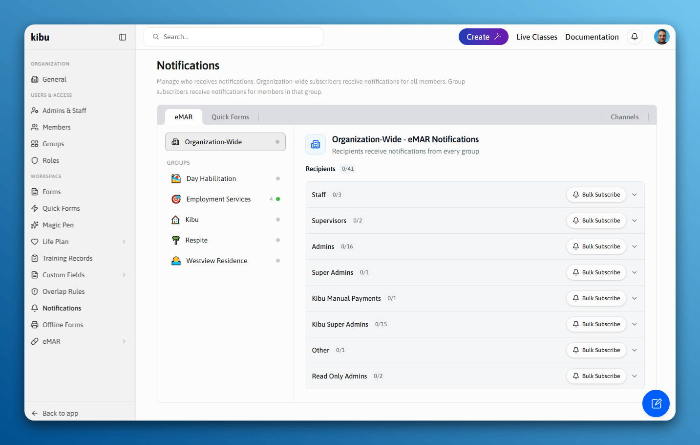 Notification Overview