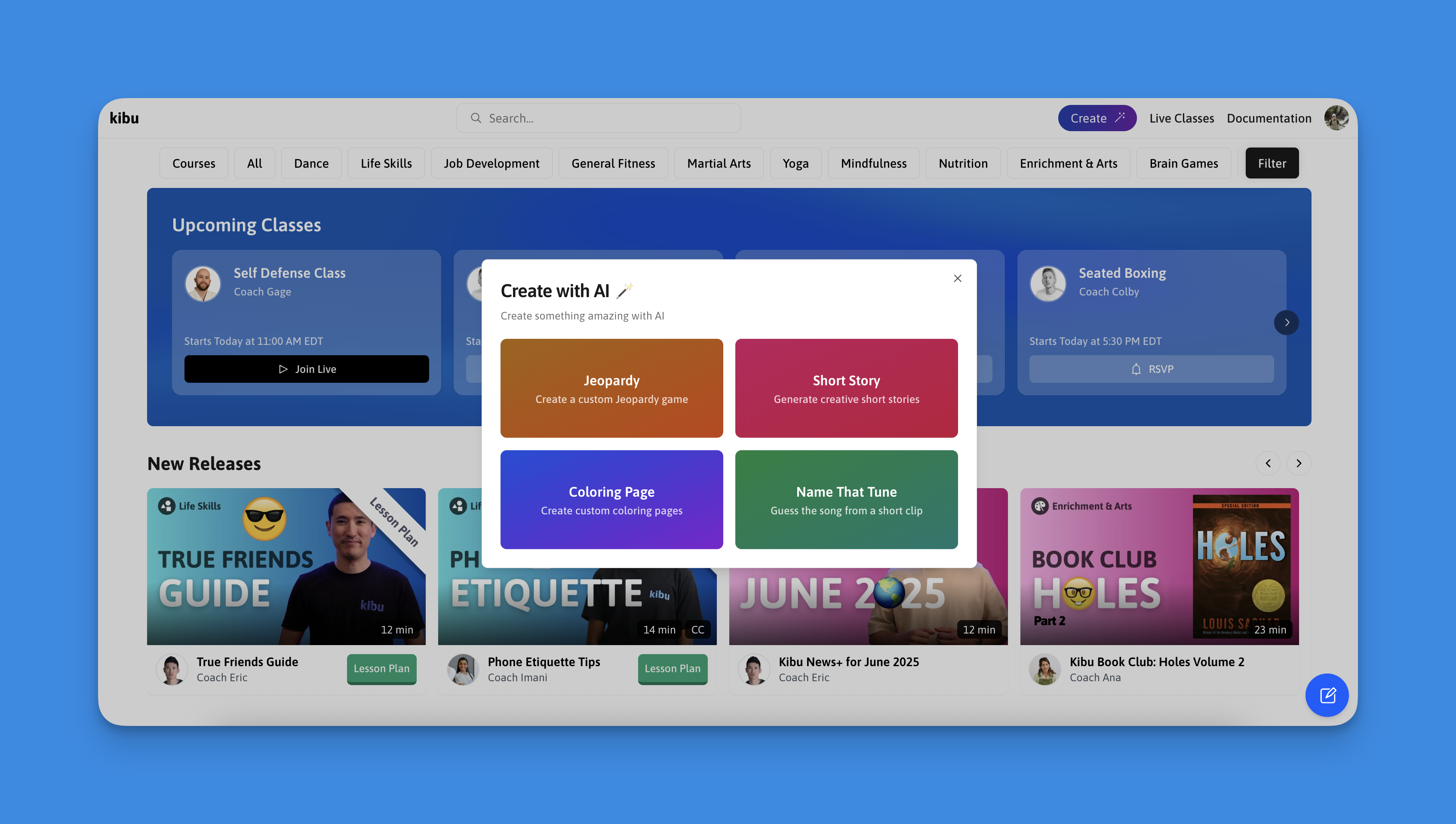 Kibu Create - Kibu Resource Center