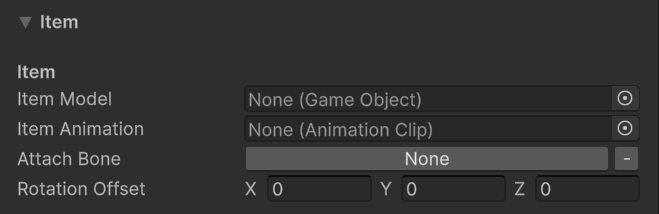 Item tab in Retarget Pro Window