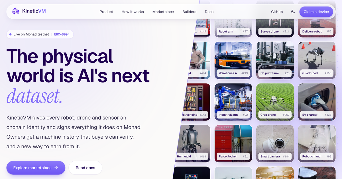 KineticVM: the physical world is AI's next dataset