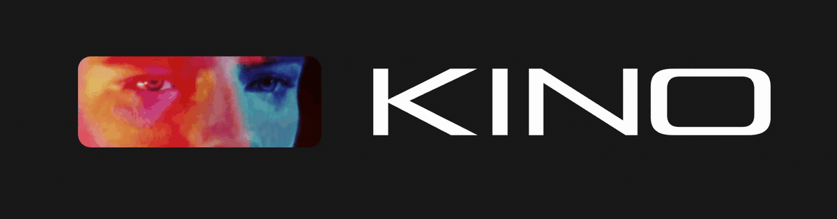 Animated Kino logo blinking