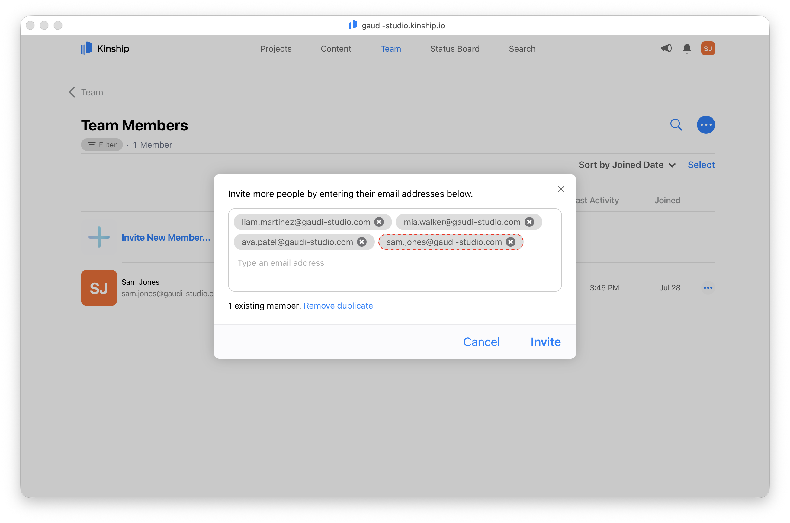 Duplicate hint with “Remove duplicates” action