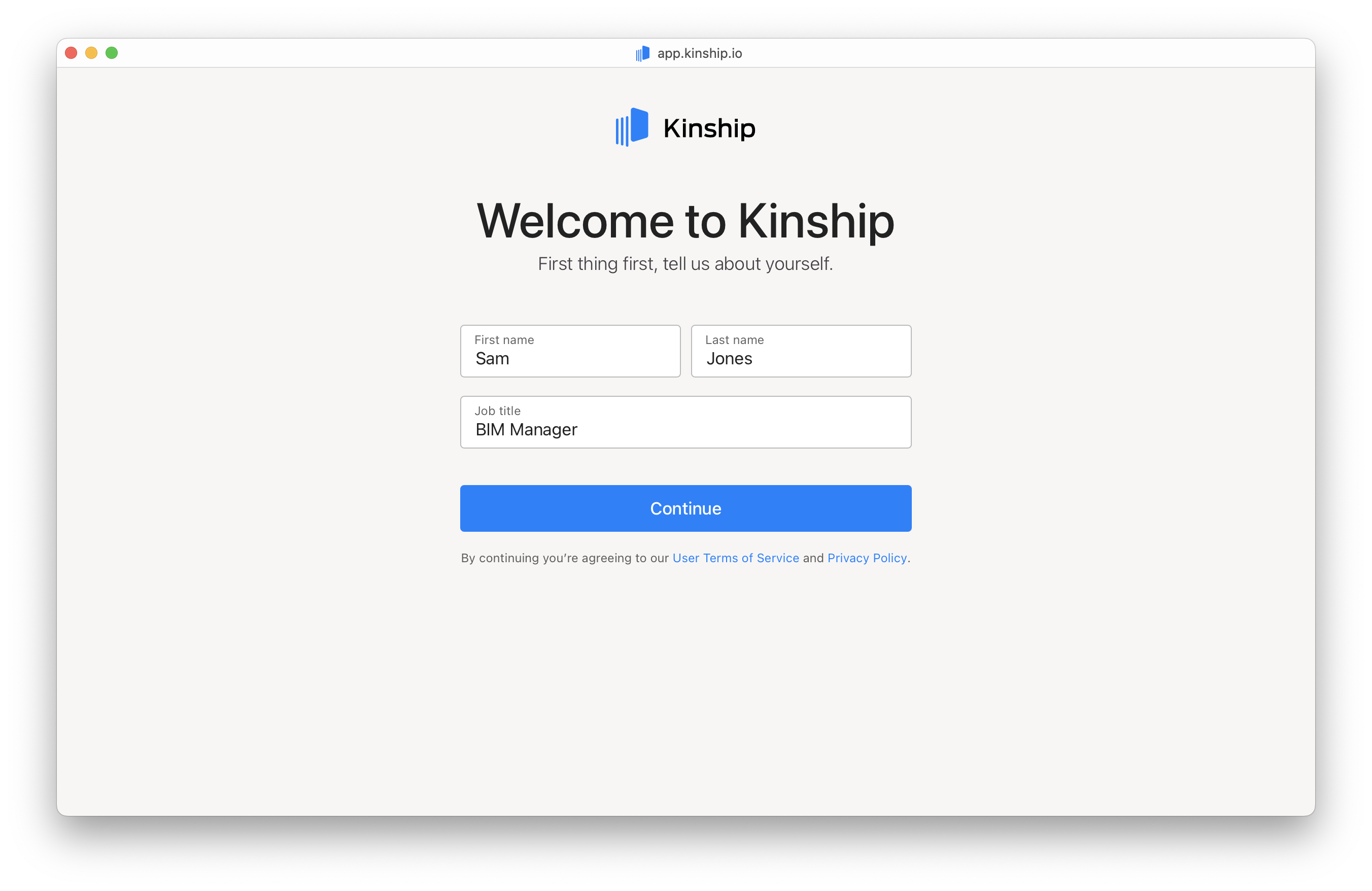 Enter your details