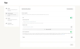 OAuth configuration