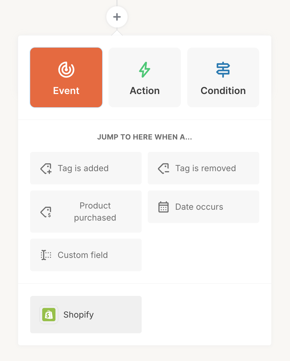 adding an event automation plugin