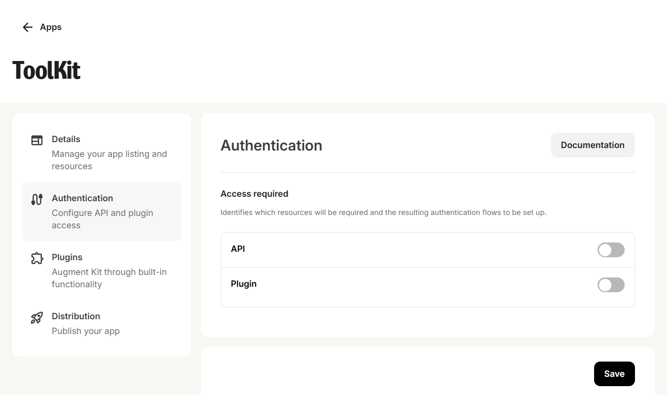 app authentication