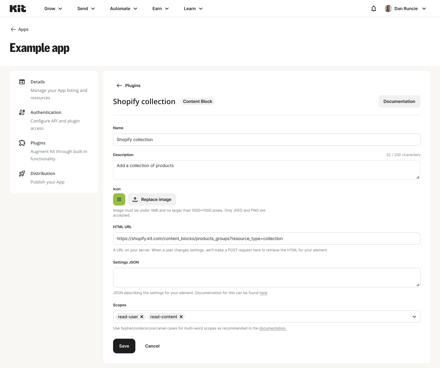 plugin scopes