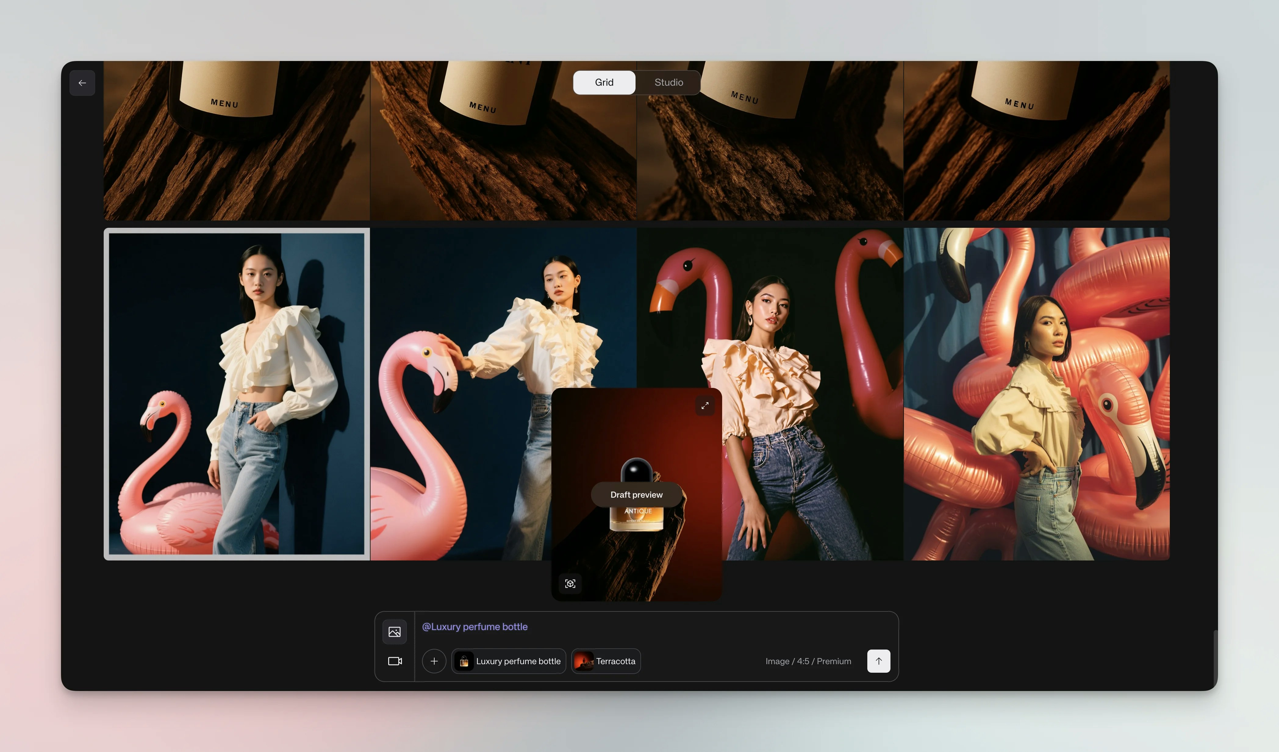 Product model added with preview controls