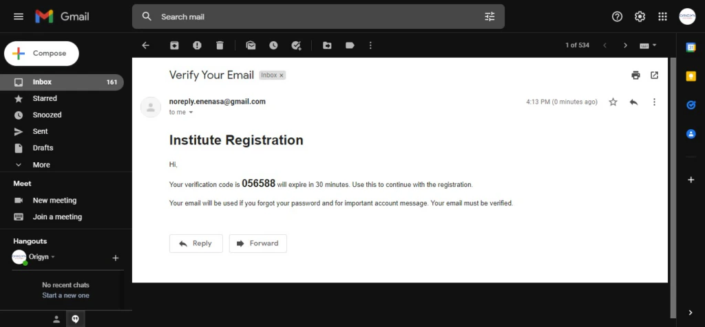 Register Verification