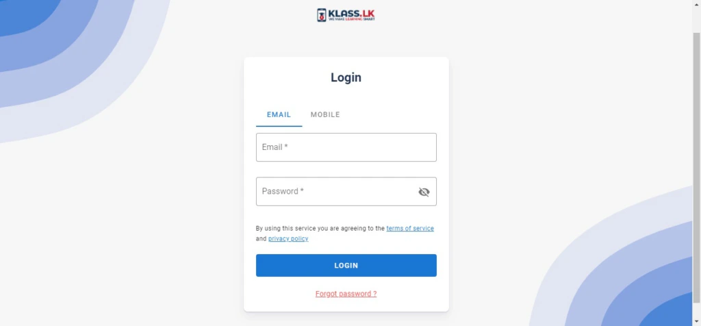 Institute Login