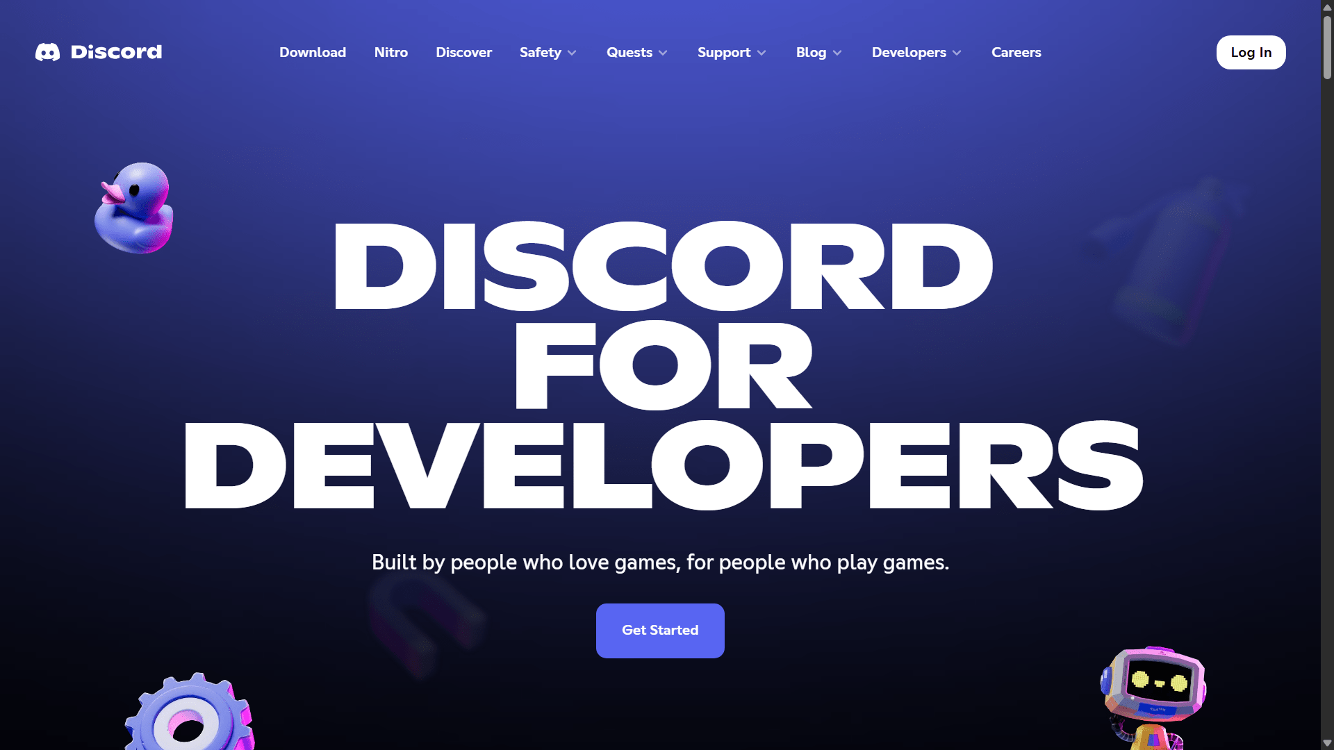 Discord Developer Login