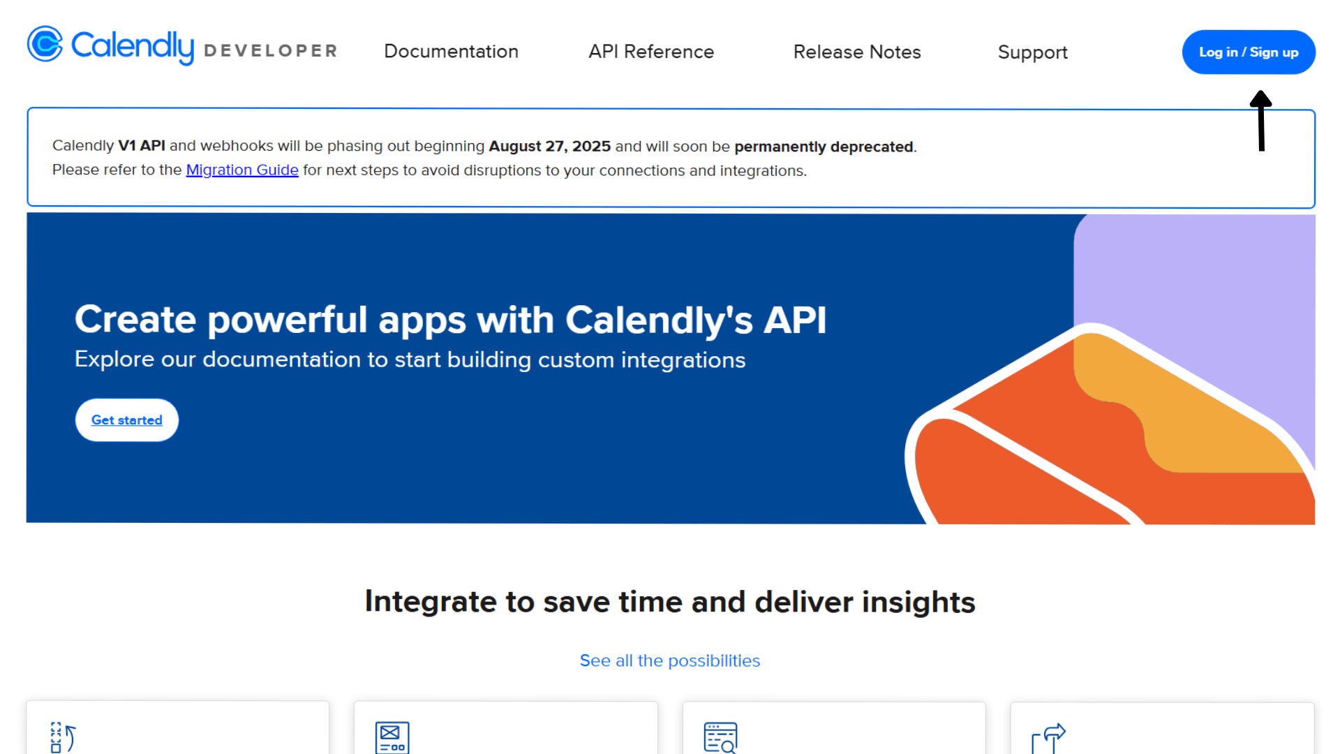 Calendly Developer Login