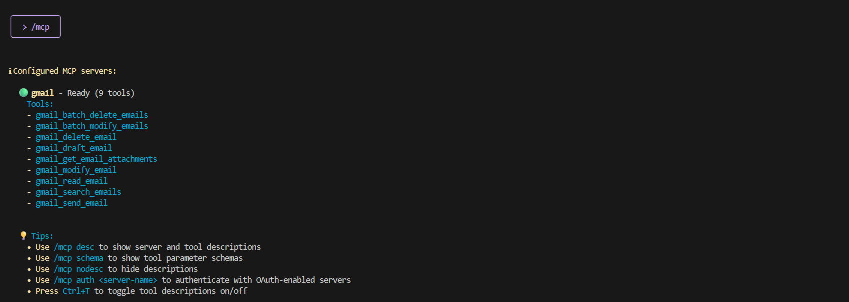 MCP Configuration in Gemini CLI