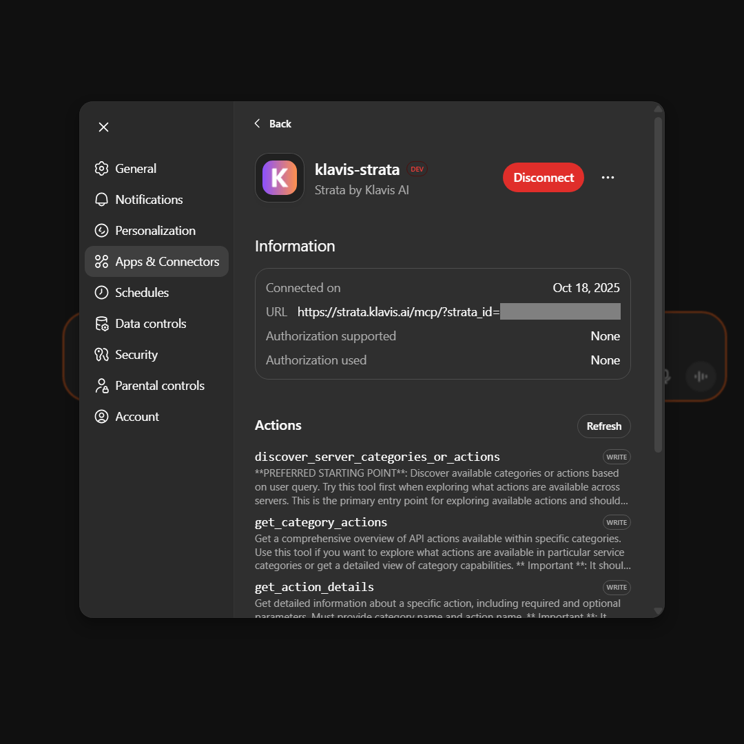 Verify Tools Loading in ChatGPT