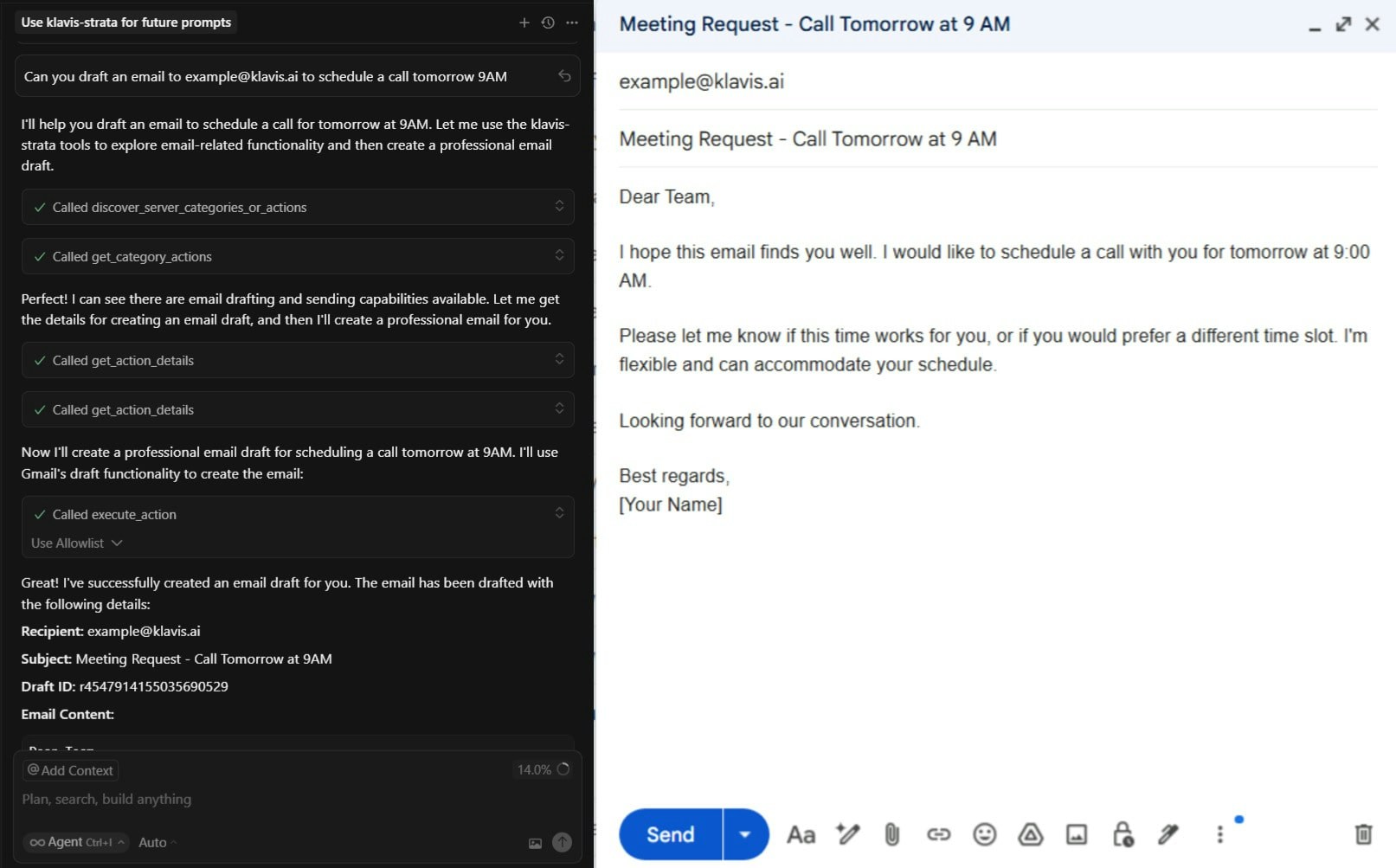 Using Strata in Cursor Chat
