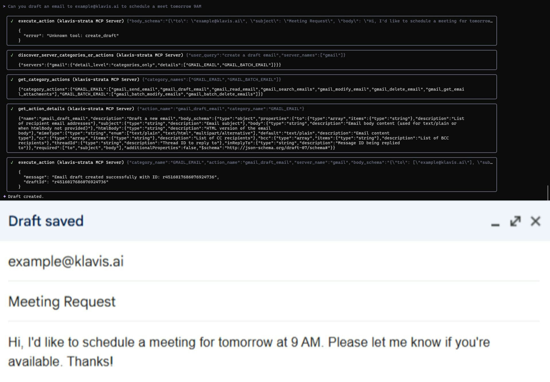 Using Strata in Gemini CLI Chat