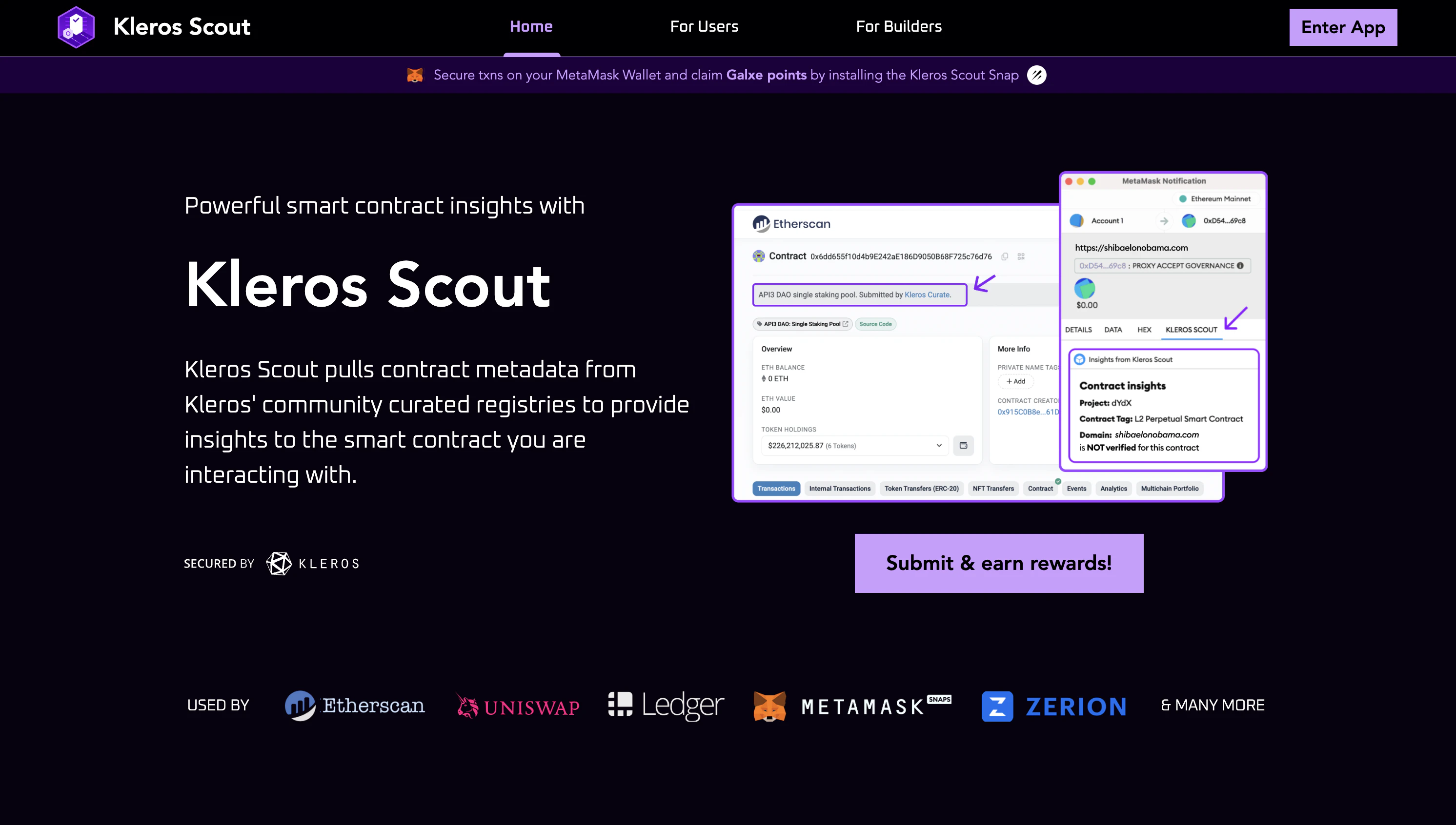 Kleros Scout Interface