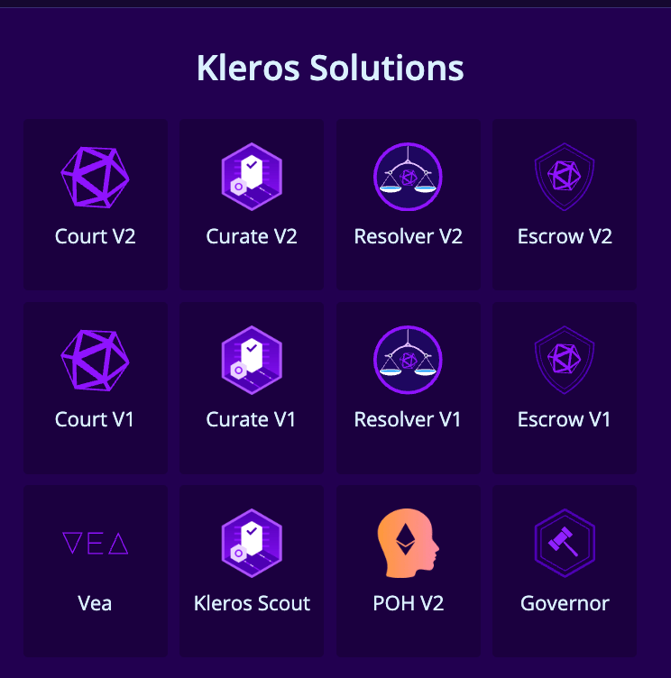Kleros Interface