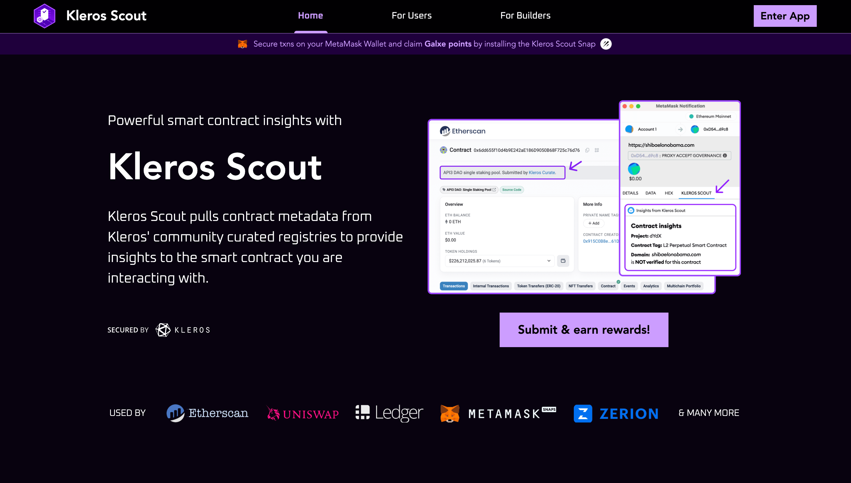 Kleros Scout Interface