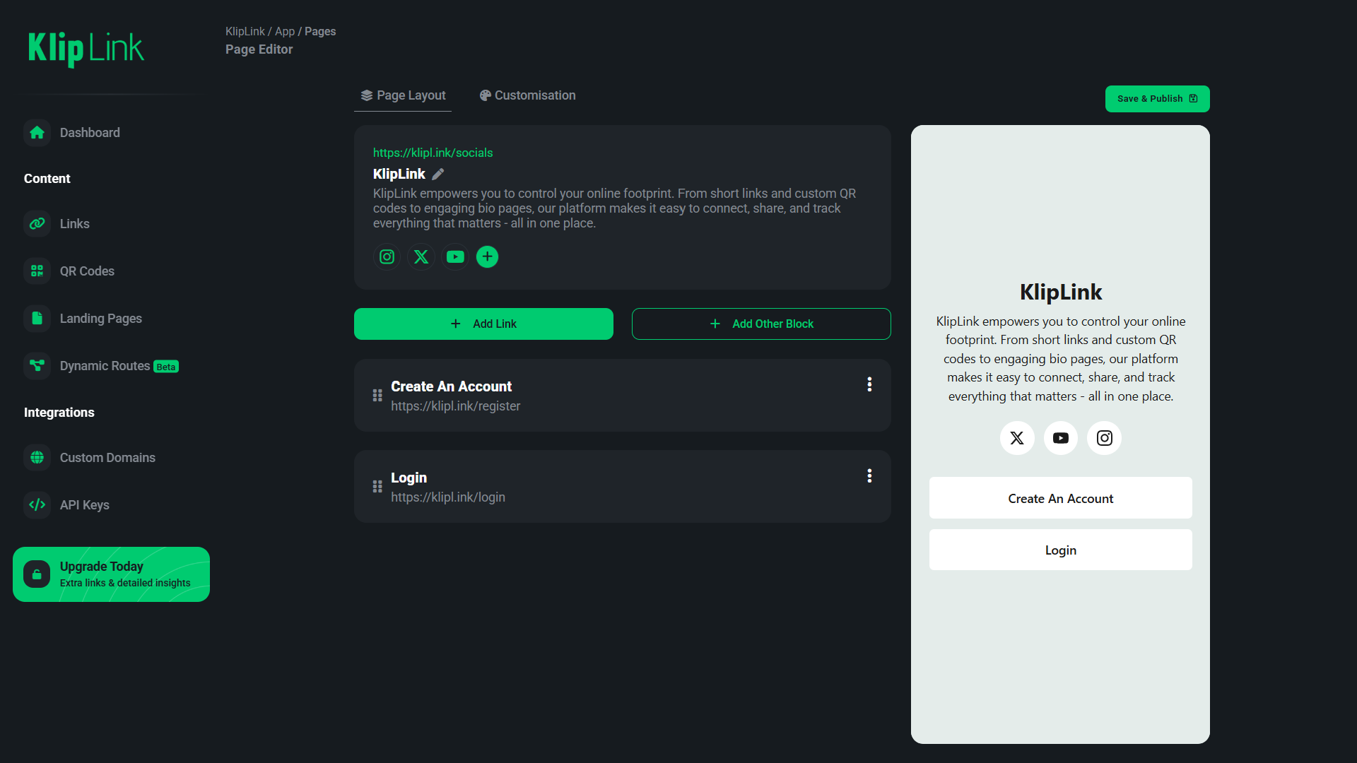 Page Layout