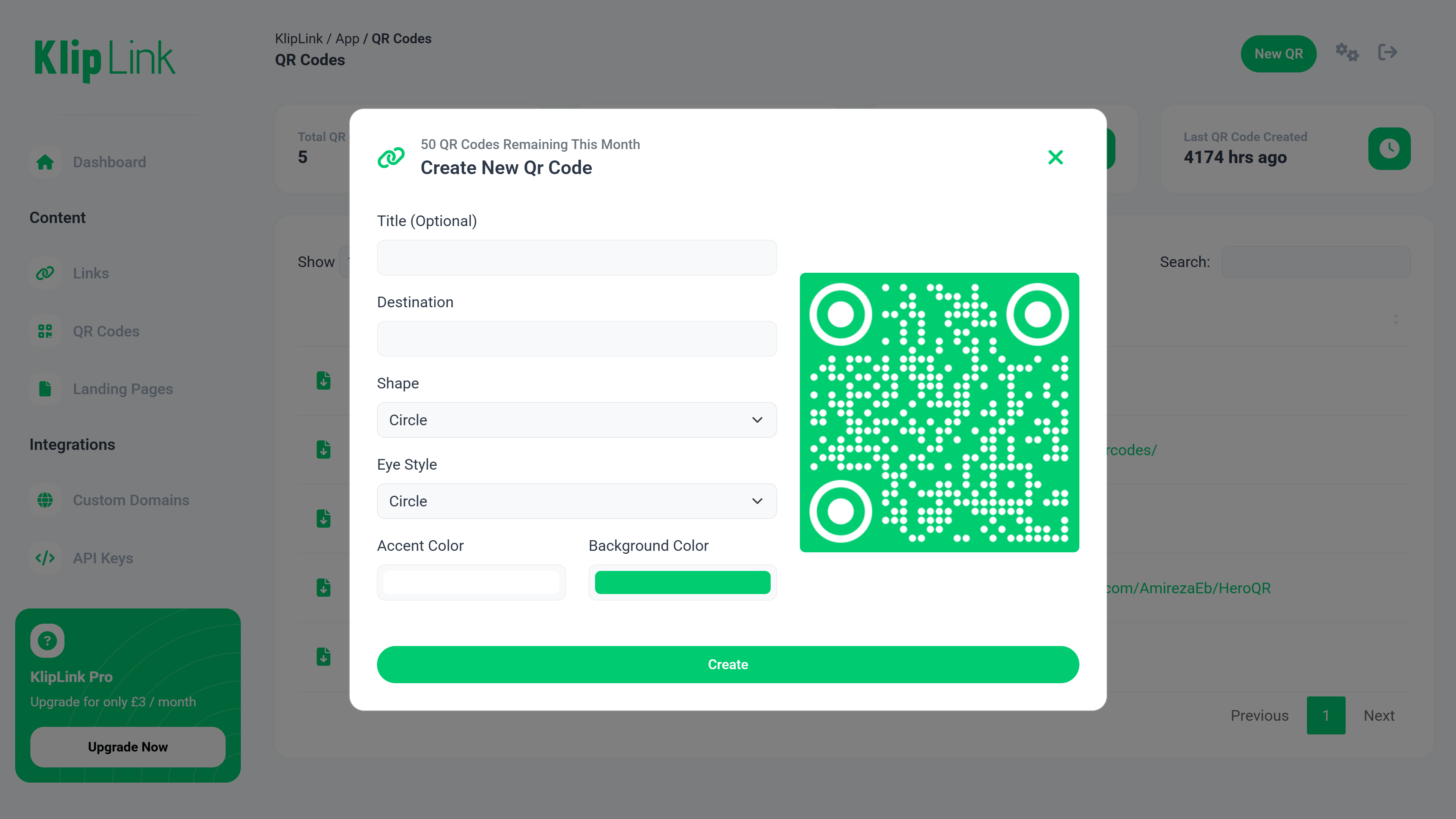 Qr Dashboard Example Qr Dashboard Example