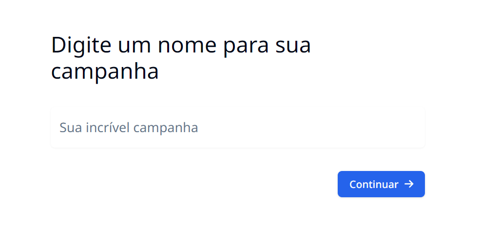 Create new campaign light