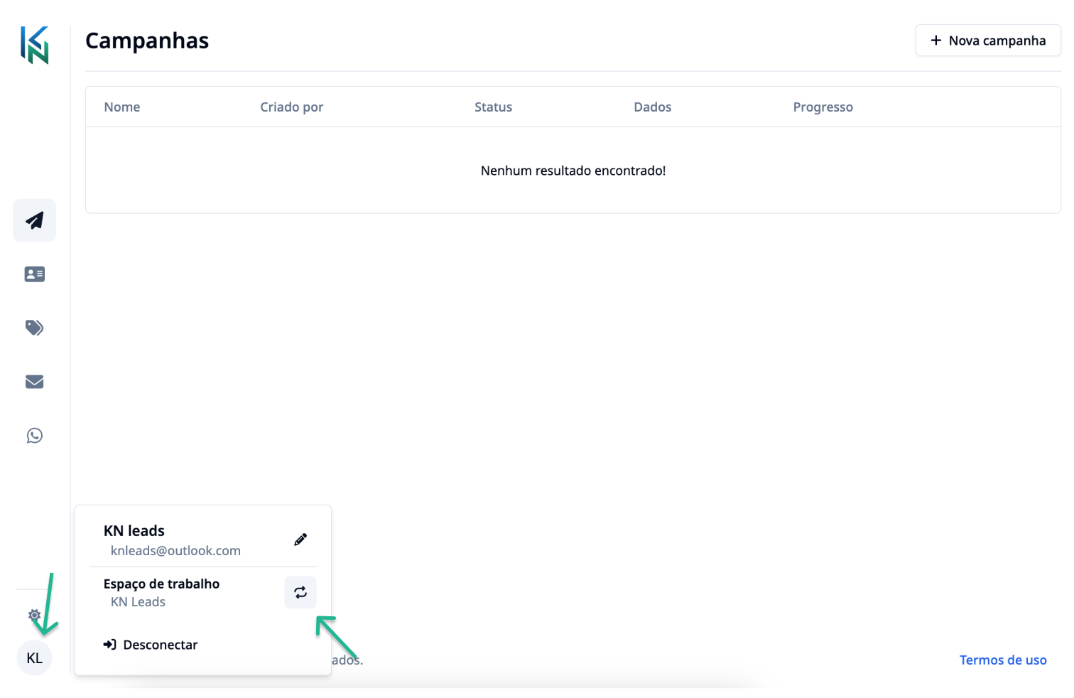 Change Workspace Light