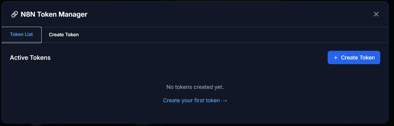 N8N Token Manager