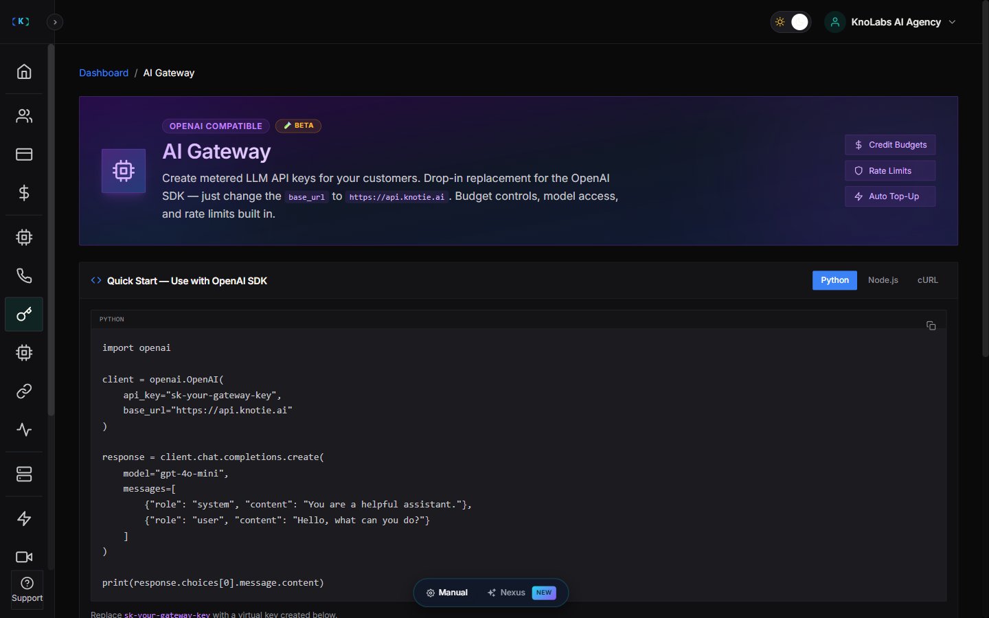 Partner AI Gateway overview