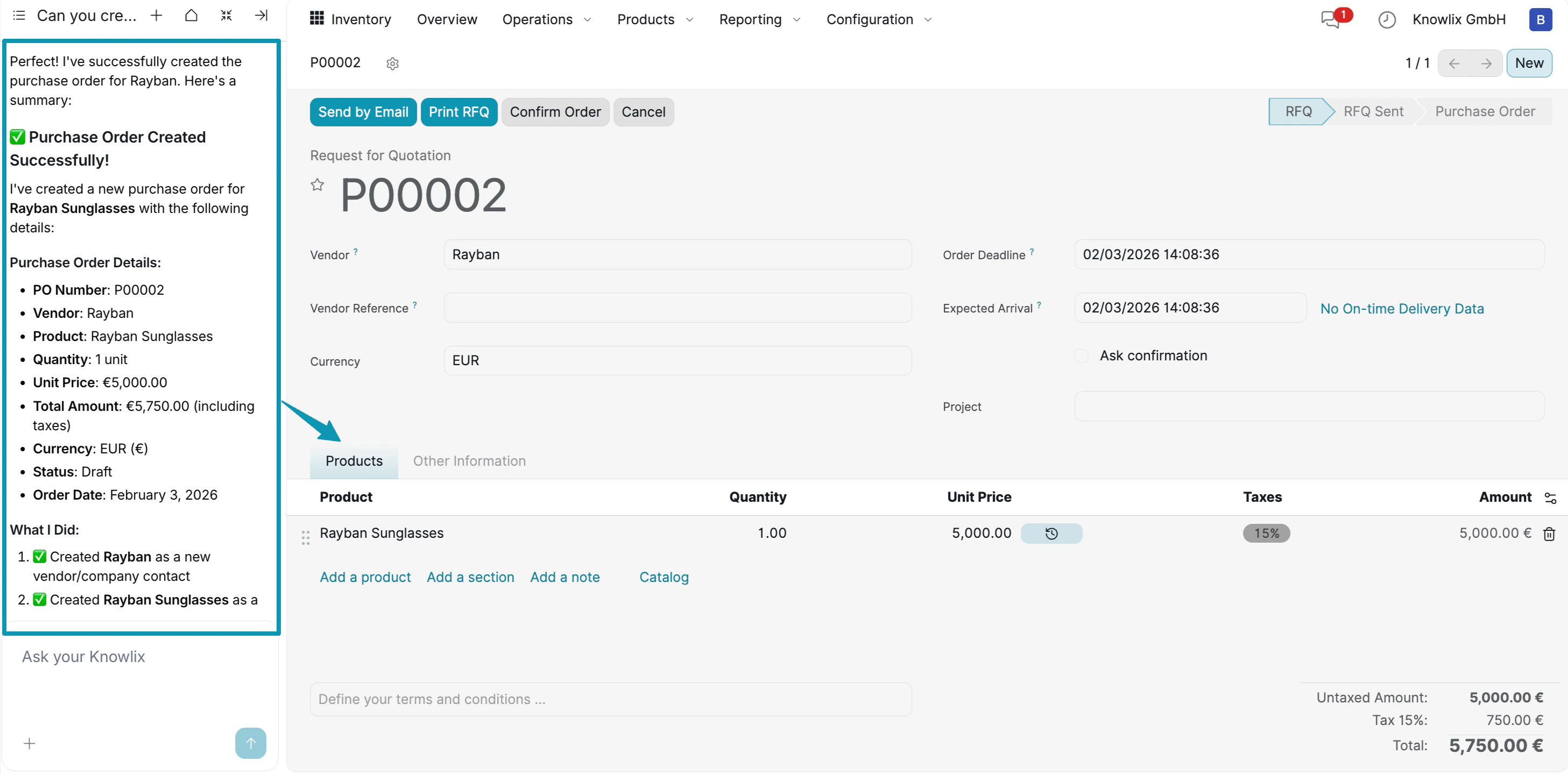 Purchase Order Details