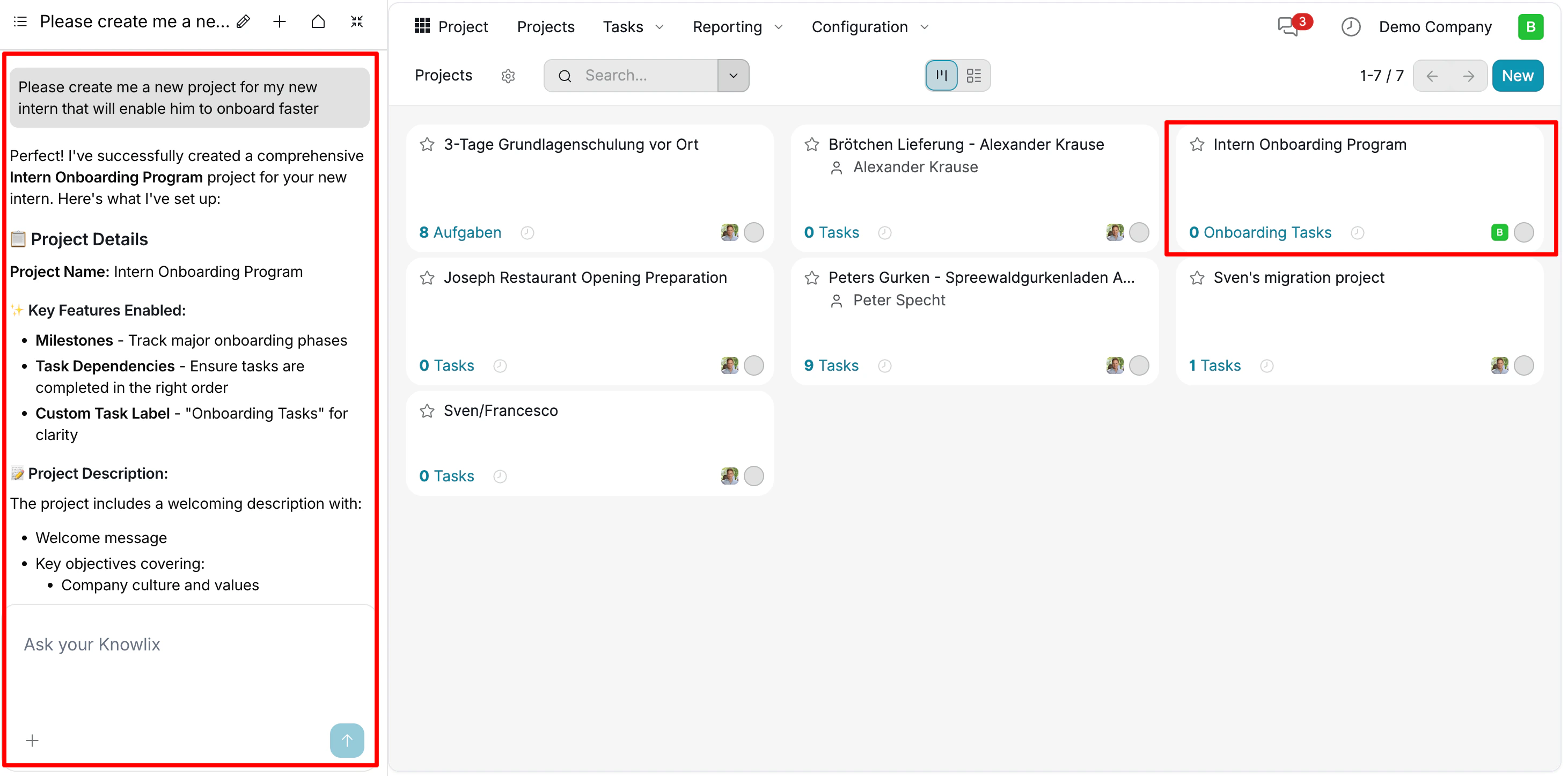 Project Configuration