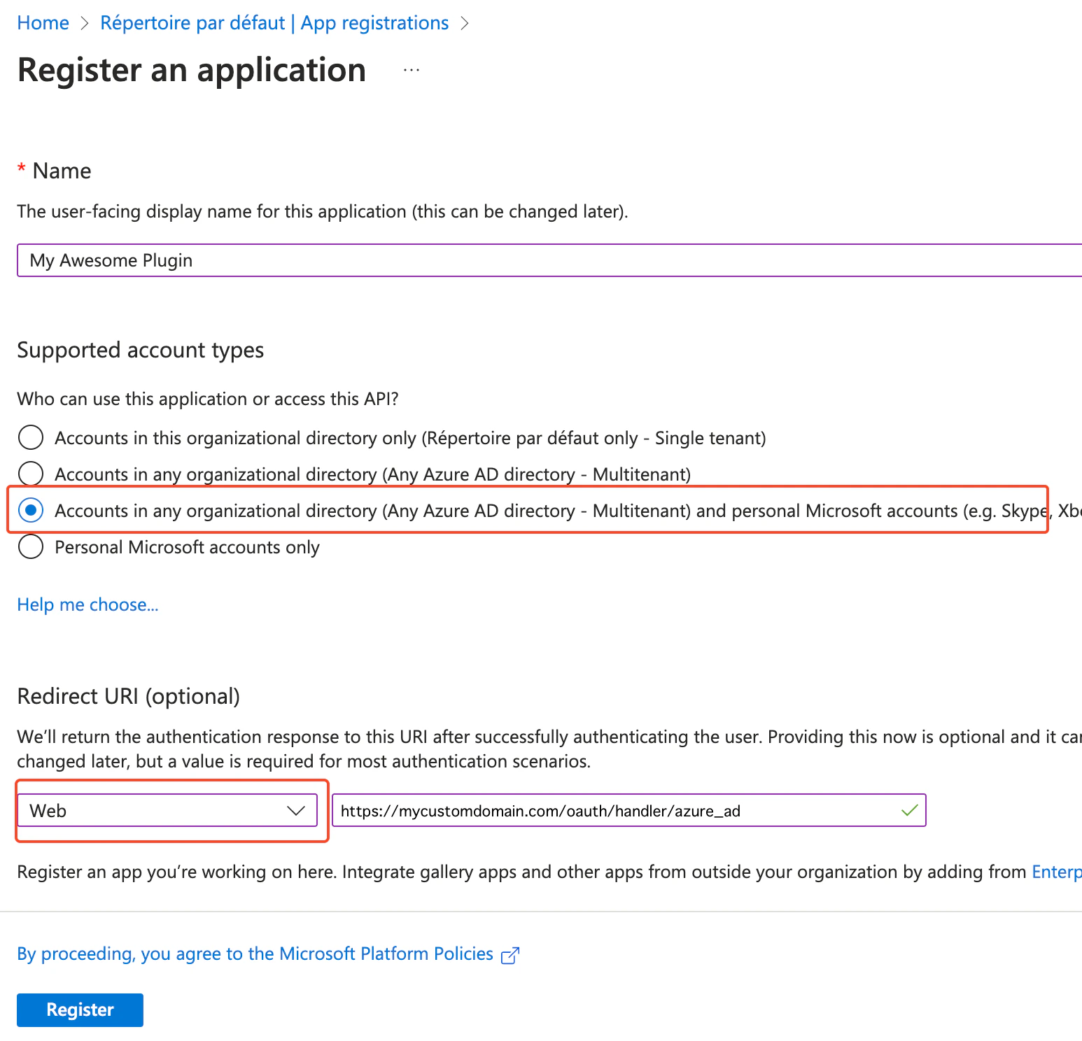 Azure AD Configuration 3