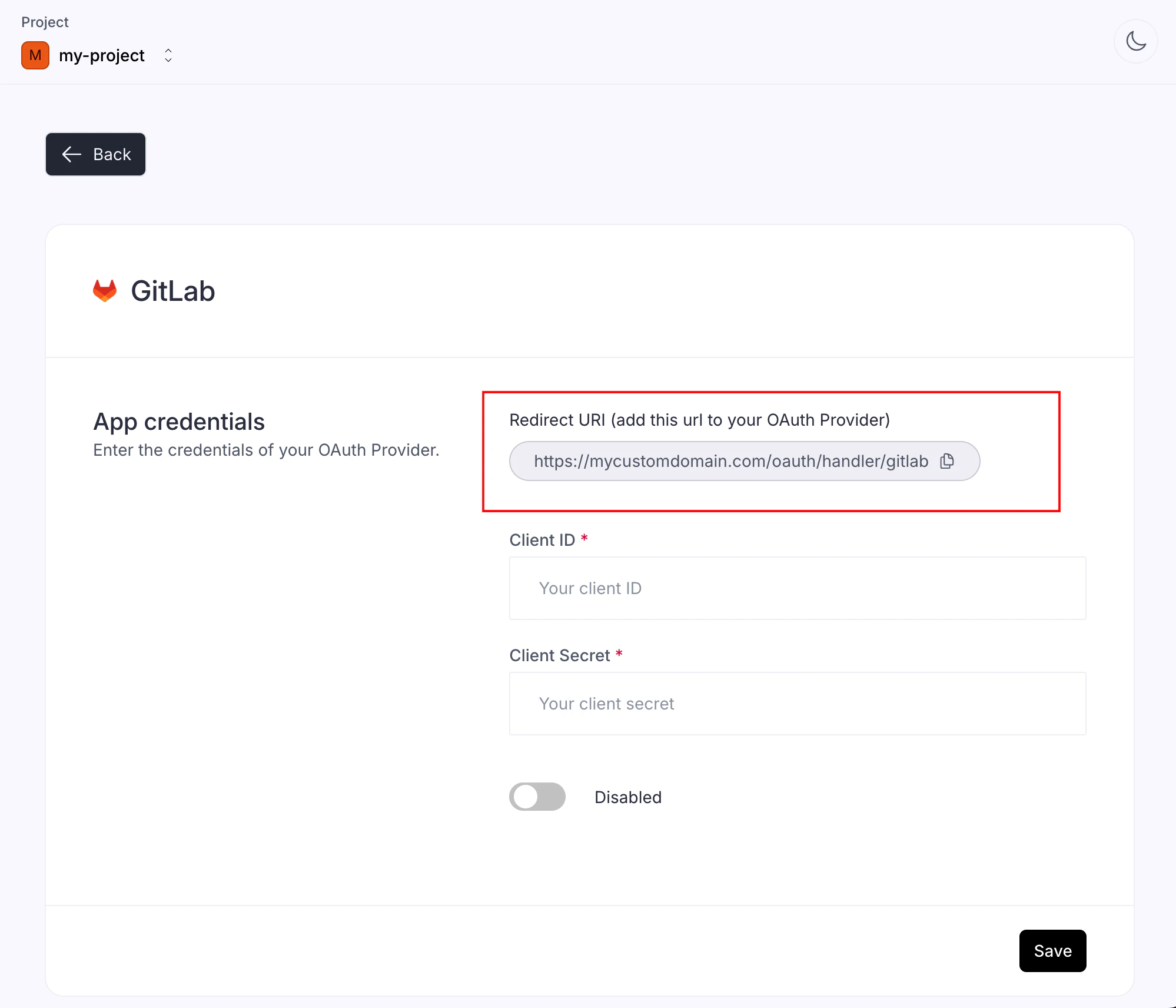 GitLab Configuration 1