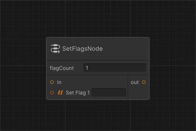 Set Flags Node