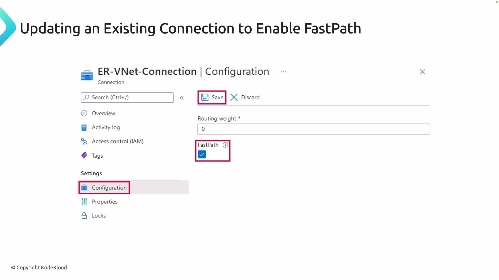ExpressRoute FastPath - KodeKloud