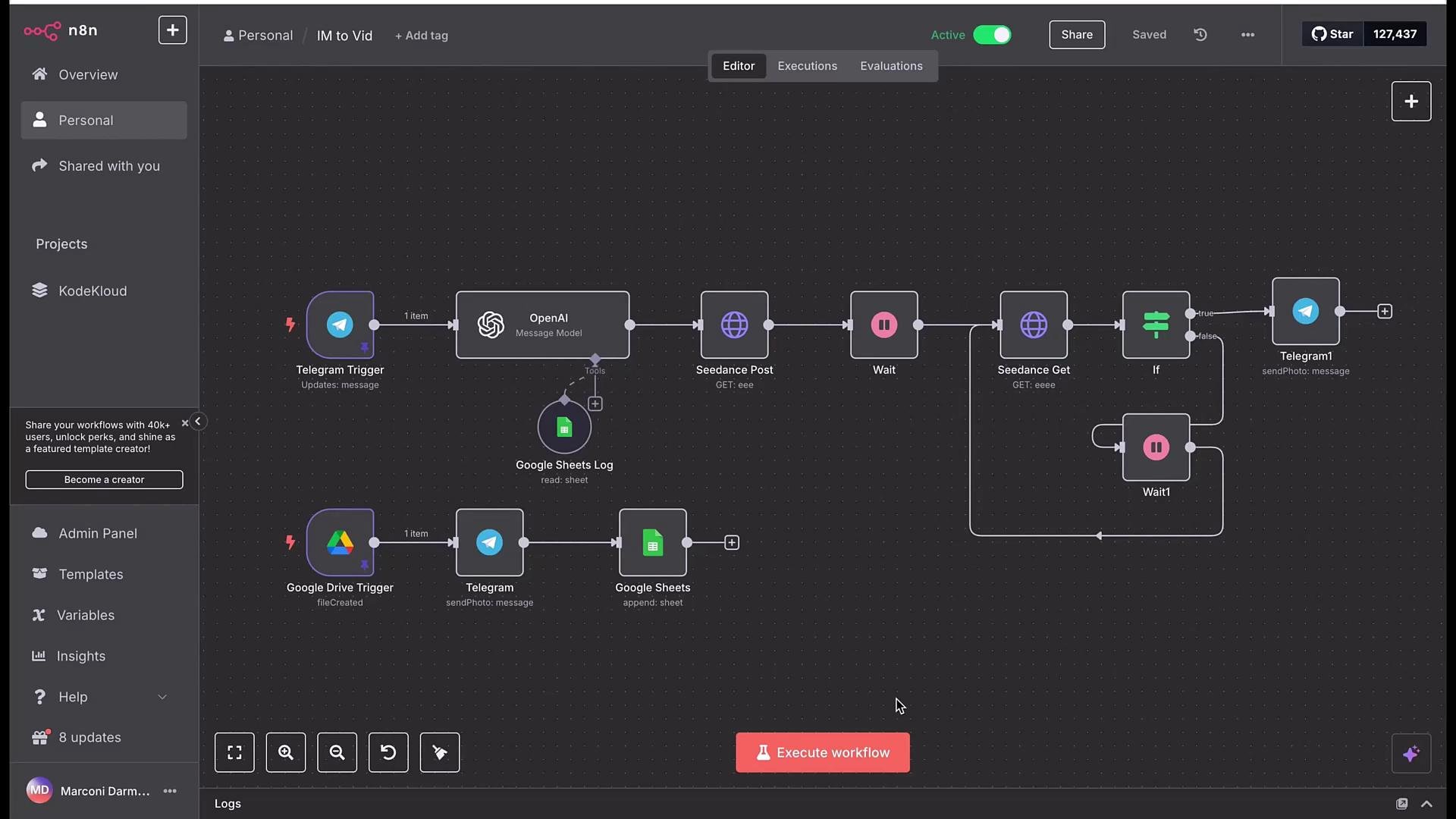 Quick Explainer for Subworkflows - KodeKloud