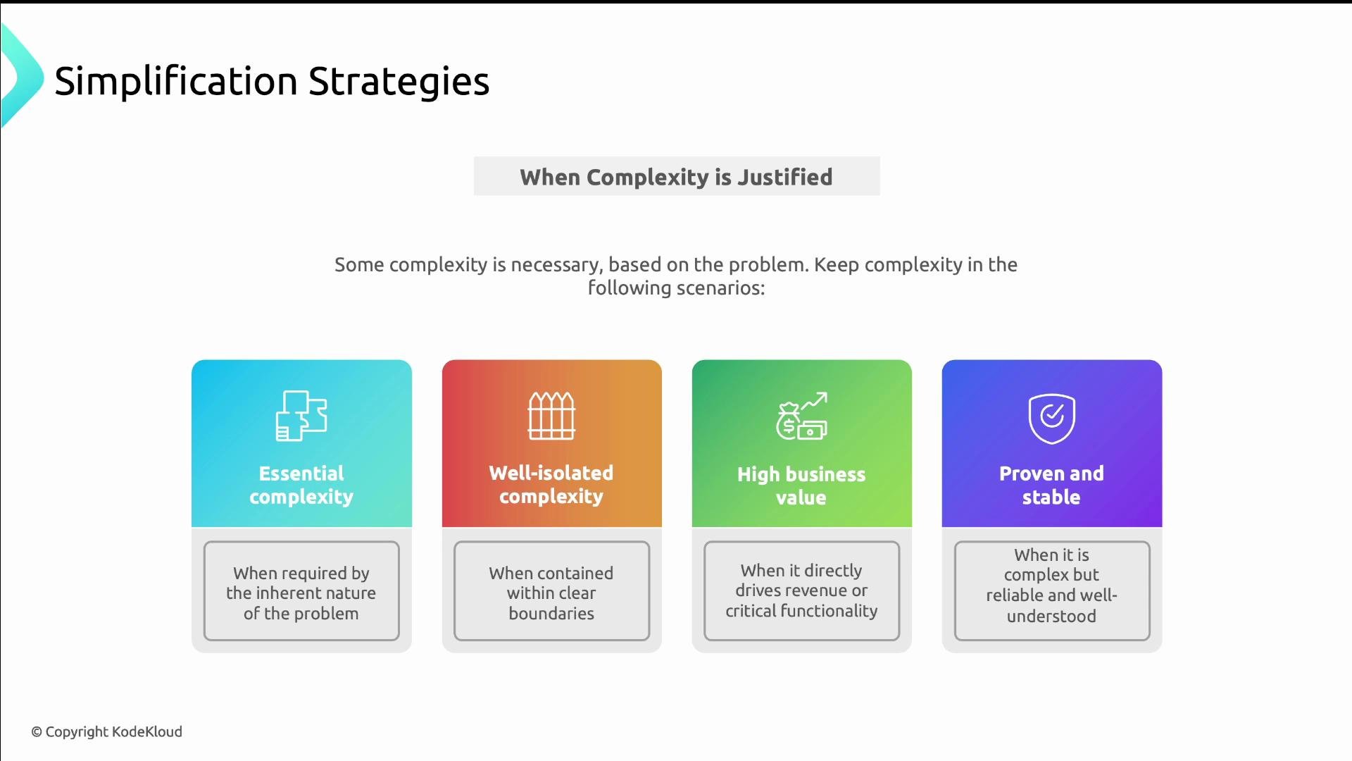 Simplicity in System Design - KodeKloud