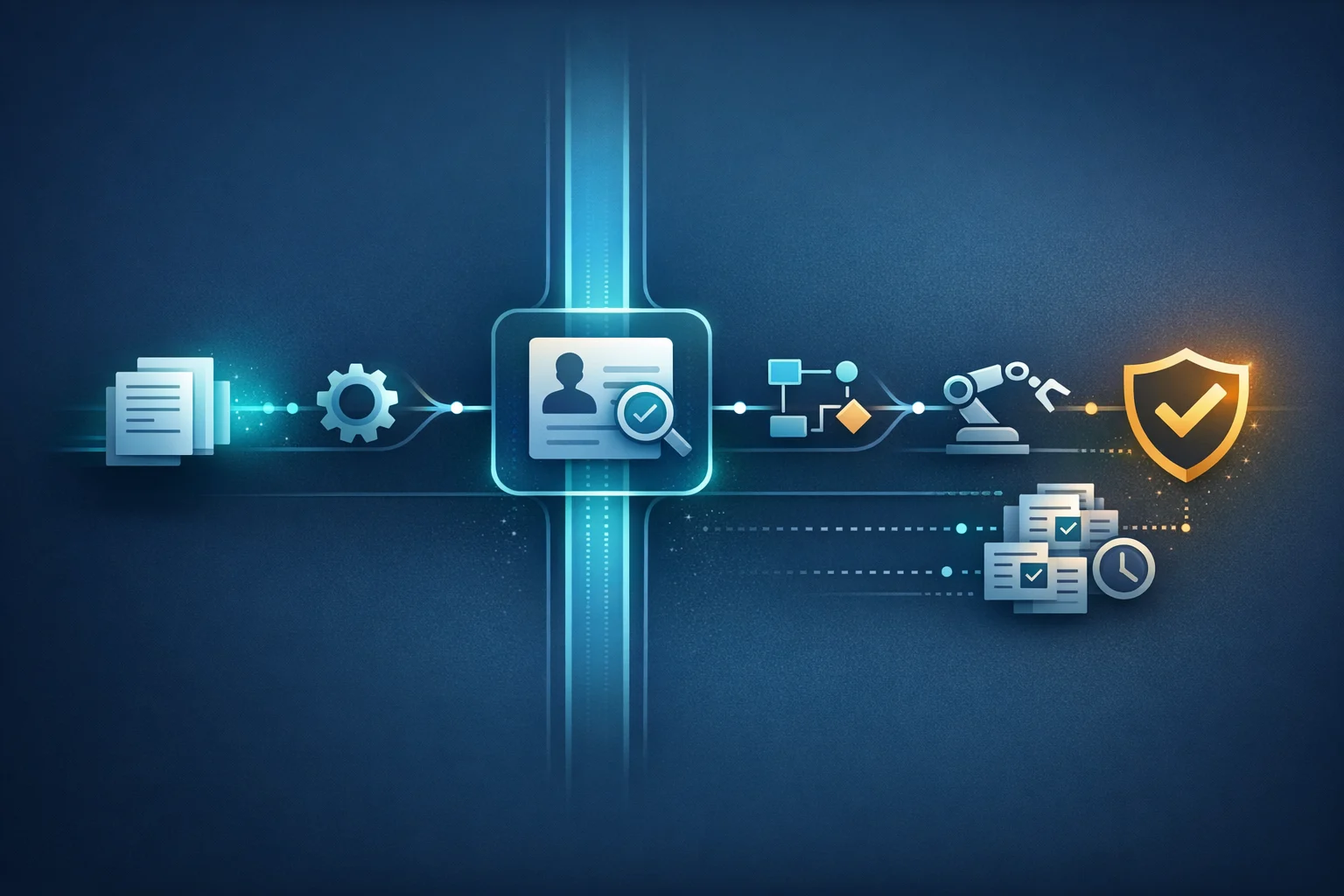 An Activity run carries a document-heavy business process from trigger to outcome
