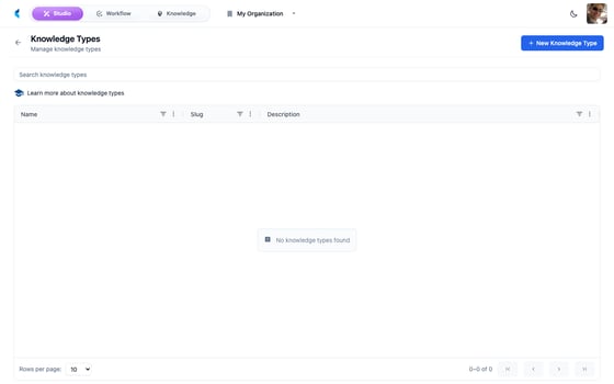 Knowledge Items Knowledge Types - Kodexa Developer Portal